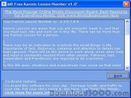 MB Free Karmic Lesson Number screenshot